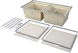 【大建工業】床収納 44型［浅型（1・2階兼用）］ 2×4尺タイプ 44型1212 ブロンズ 1台入り