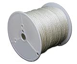 T.W. Evans Cordage 47-400 .125 in. x 500 ft. Solid Braid Polyester Rope