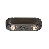 All Pro Outdoor Security REV250PC Revolve LED Twin Head Dusk-to-Dawn Flood Light, 2100 lm, Bronze, 5