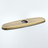 Lightinthebox® 8" Polished Antique Brass Kitchen Sink Faucet Hole Cover Deck Plate Escutcheon Lavato