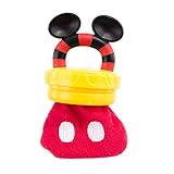 Disney Mickey Mouse Terry Teether with Handle, Red by Disney