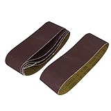 uxcell サンドペーパー サンディングベルト 研磨帯 180グリット 研磨剤素材 5個