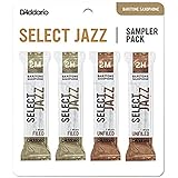 D'Addario WOODWINDS (ダダリオウッドウインズ)ジャズセレクト バリトンサックス リード サンプラーパックF2M F2H UF2M UF2H DSJ-L2M