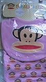 Small Paul Bib and Burp Set, Pink by Paul Frank [並行輸入品]