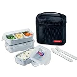 Lock and Lock Rectangular Lunch Box St Black [並行輸入品]