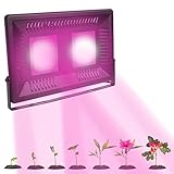 TeFuAnAn 100W IP67 LED植物育成ライト 室内栽培ランプ 水耕栽培ランプ 植物育成用 防水