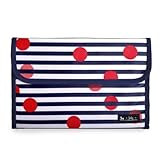 ようこそ赤ちゃんHappy母子手帳ケース（ジャバラタイプ）　マリンドロップス　B2900800　日本製