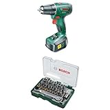 BOSCH(ボッシュ) 18Vバッテリードライバードリル PSR1800LI-2 マルチドライバー&ソケットセット