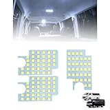 北澤商事 ハイエース 200系 レジアスエース LED ルームランプセット 4型/5型/6型/7型/8型 DX標準対応 フロントランプ センターランプ リアランプ 高輝度 ホワイト 室内灯 led 車 専用設計 取付簡単 長寿命 ハイエース 200系 パーツ内装 3点セット 専用工具付 取扱説明書付（Toyota Hiace dx 200/Regius Ace 4~8型 H25.11～)