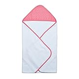 Trend Lab Dot Hooded Towel Bouquet, Cocoa Coral by Trend Lab