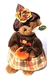 The Bearington Collection Autumn Harvester Plush Bear [並行輸入品]
