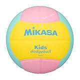 ミカサ(MIKASA) スマイルドッジボール 2号 160ｇ 黄/ピンク/緑 SD20-YP 推奨内圧0.10-0.15(kgf/cm2)