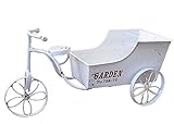 アイアン三輪車 アンティーク風 ガーデニング雑貨　寄せ植え 可愛い　プレゼントに　庭　シャビー　おしゃれ