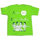 THE BEATLES TODDLER Tシャツ Alpha Key Lime ビートルズ　子供・ベビー用 (5T) [並行輸入品]