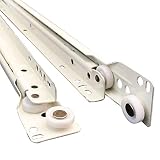 スライドレール 伸縮式 キッチン用 レール 250 300 350 400 450 500mm、引き出し スライドレール ローラータイプ底付、頑丈・静音・スライド動作も軽くなり、2個 重量用スライドレール 最大耐荷重は35kg、止めネジ付き