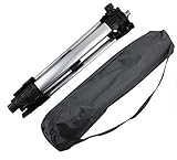 ライジング・サン レーザー 墨出し 機 用 アルミ エレベーター 三脚 (シルバー 120ｃｍ)