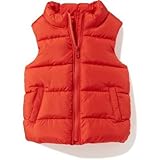 オールドネイビー OLD NAVY/ フロストフリーベスト レッド ボタン アウターベスト 12～18ヶ月【並行輸入】