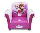 Childs Disney Frozen Anna & Elsa Arm Chair Upholstered Sofa Room Decor [並行輸入品]