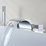 KINSE® 浴室用水栓 サーモシャワー混合栓 節水シャワー バス用 混合栓 シングルレバー 混合水栓＋シャワー(タイプB)