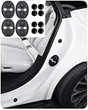 車用ドアロック ドアストライカーfor マツダ MAZDA2 ，マツダ CX-30 ，マツダ6 ワゴン/マツダ6 セダン ，マツダ MX-30 & EVモデル/デミオ/フレア/フレアクロスオーバー/ハイブリッド/タイタン/フレアワゴン/ロードスター などの車種に適用 ドア遮音ショックアブソーバー シリカゲル 車のドアショックプロテクトクッション 衝撃吸収 緩衝 車 ドア 閉める 音 改善