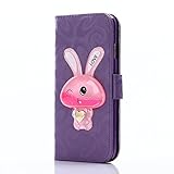 Aireratze(TM) iPhone7 ケース　PU　手帳型　携帯電話用 [USBケーブルは無料です]　カバー カード収納ポケット付き　マグネット式　ストラップ付き　スマートフォン保護ケース　両面