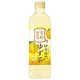 サントリー 伊右衛門(いえもん) ゆず茶 600mlペットボトル×24本入