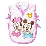 彌生 ディズニーえりつきポリエステルマイヤースリーパー(ピンク)