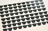 サングラス爪アートデカールステッカーネイルVinyls 100 pk