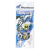 ハヤブサ(Hayabusa) HW320 太刀魚ナイロン1本鈎 3セット M