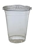 ニッチプラス(Niche plus)テイクアウト用クリアカップ 545ml 専用フタ付(開閉式タイプストローレスリッド)50セット 16SL