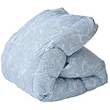 洗える 羽毛布団 シングル ブルー 冬用 ランドリッシュ フランス産ホワイトダウン85% バーバリーダウン フランス産バーバリー種 コインランドリー 洗濯 ウォッシャブル 乾燥機対応 羽毛ふとん 日本製 羽毛ぶとん