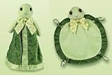 Tiggles Turtle Wee Blanket and Snuggler Lovey Blanket Set by Bearington Bears