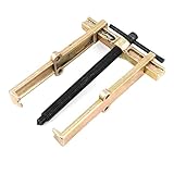 uxcell ベアリングプーラー　修理　ギア　スクーター　オートバイ　二つの爪　道具　　直径が14ｍｍ　真鍮色