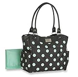 Carter's Convertible Tote Dot Print, Black by Carter's