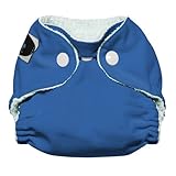 Imagine Baby Products Newborn Rayon from Bamboo All-In-One Snap Cloth Diaper, Indigo by Imagine Baby
