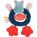 Hippo Ring Rattle Les Papoum