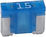 Bussmann BP / atm-15lp-rpブルーATMロープロファイル15 Amp fast-acting自動車ミニブレードヒューズ – 5 Perカード