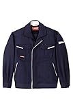 SOWA(ソーワ) 長袖ブルゾン ネイビー 6Lサイズ 9443