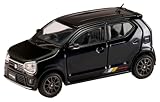ホビージャパン HJ64 1/64 スズキ アルト ワークス (HA36S) カーボンボンネット カスタムバージョン ブルーイッシュブラックパール 3 完成品 HJ641070CBK