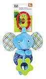 World of Eric Carle Teether Chime Toy, Elephant [並行輸入品]