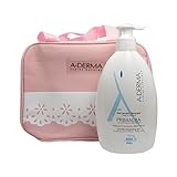 A-derma Primalba Gentle Cleansing Gel Body And Hair 500ml + Pink Necessaire [並行輸入品]