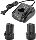 Powilling BL1013 互換 マキタ10.8Vバッテリー 対応 マキタバッテリー10.8V 3500mAh BL1013 BL1014 A-48692 194550-6 194551-4 195332-9 10.8V 充電器 DC10WA