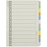 JTX 再生インデックスA4S 6色12山5組 D137J-12Y