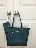 COACH カバンLARGE LEATHER TOTE PURSE HANDBAG [並行輸入品]