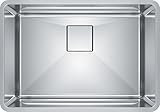 Franke ptx110 – 25 PECERA 25 " x 17 " x 9 " Deep 18ゲージシングルボウルキッチンシンク,ステンレススチール