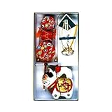 お宮参り 宮参り用犬張子三点セット/緑