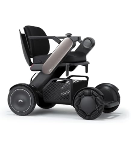 Amazon | WHILL Model F 折りたたみ式電動車椅子 軽量 耐荷重115kg