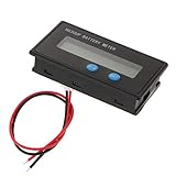 B Baosity デジタルLCD 電圧電流計　2線式　DC9-150V　LEDデュアルディスプレイ　