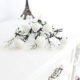 Auntwhale 6頭のローズフラワー人工花シミュレーションPEフォームの花