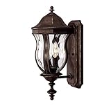 Savoy House Lighting KP-5-304-40 Monticello Collection 2-Light 18-inch Outdoor Wall Mount Lantern, W